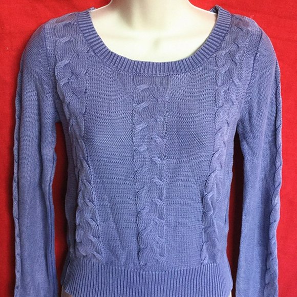 NWT JJ. Basics  junior's  girl's 100% cotton long sleeves sweater size--M - Picture 2 of 3